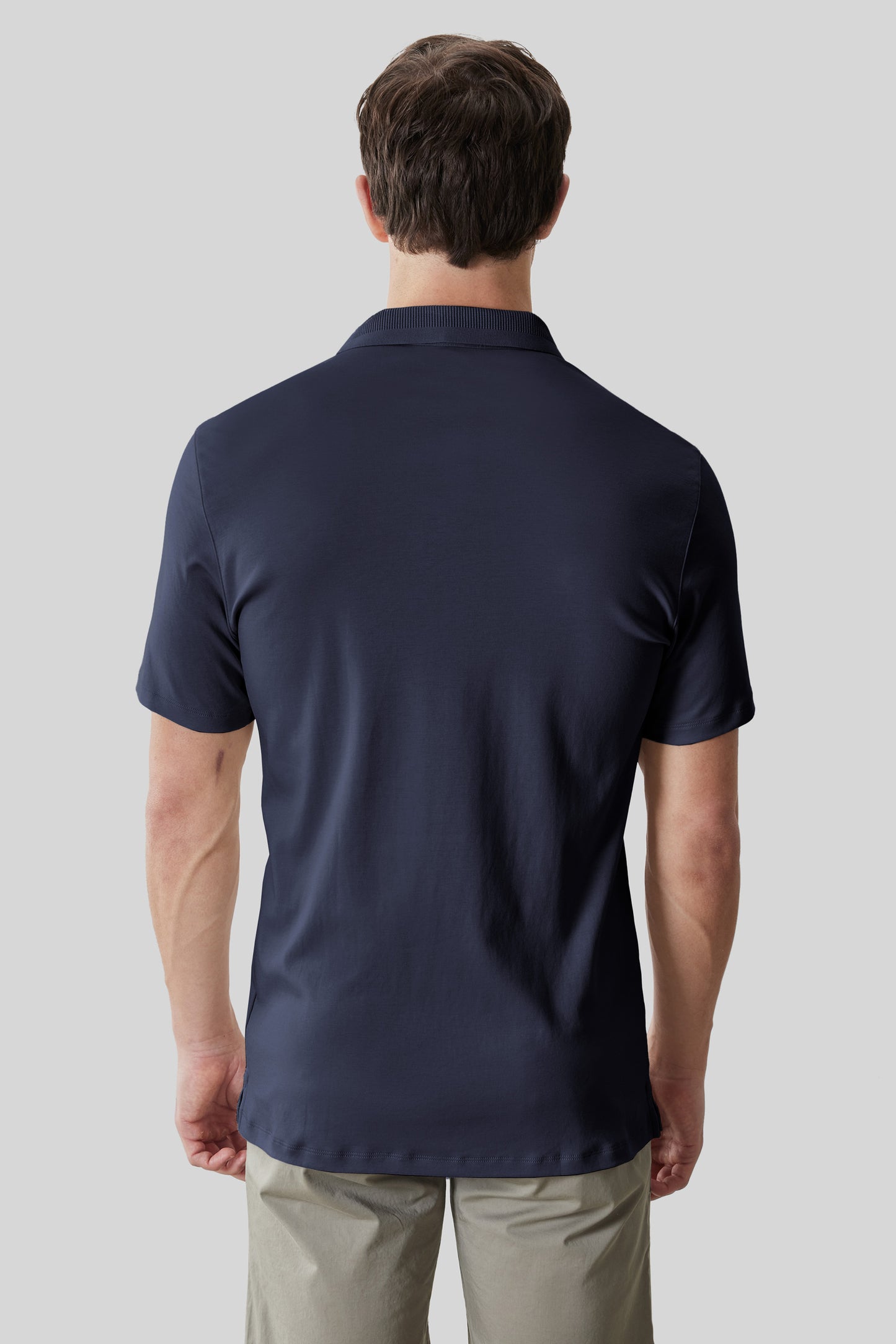 The Barakett Textured Collar Polo