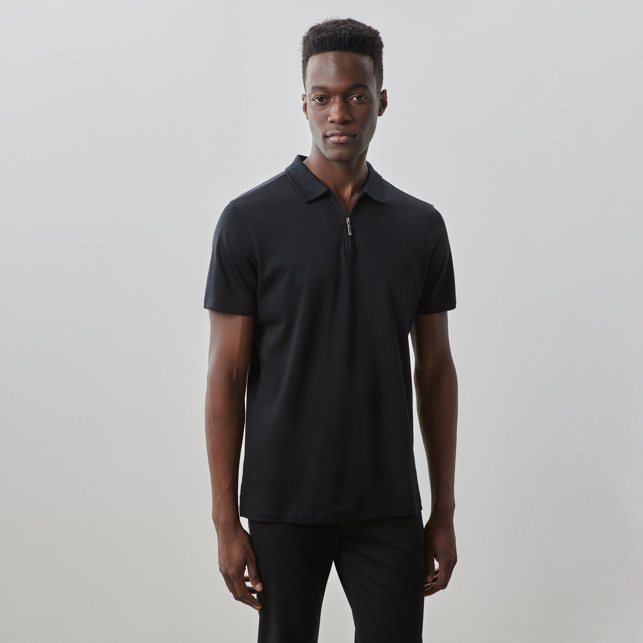 THE BARAKETT ZIP POLO