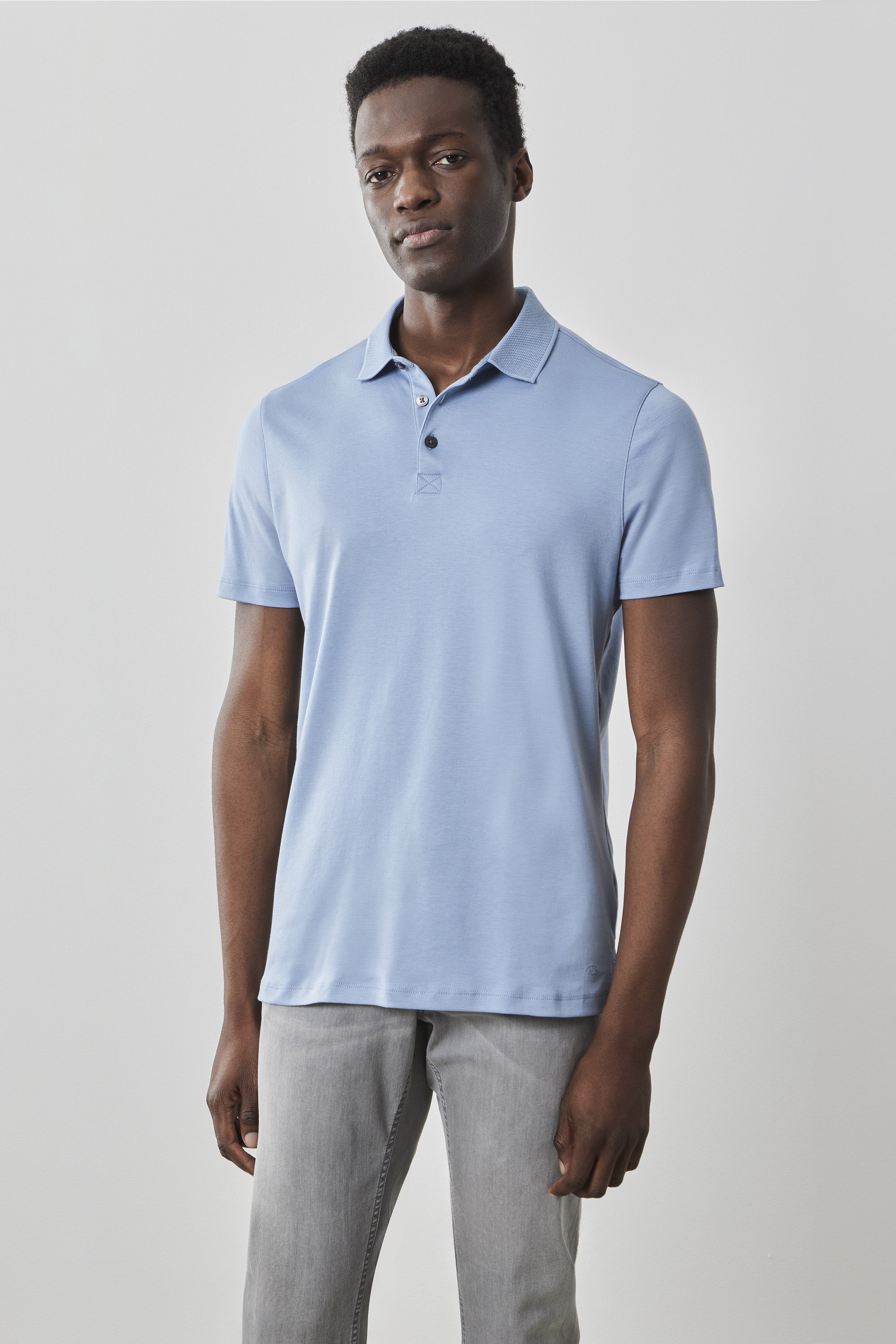 The Barakett Polo - Dover Blue | Robert Barakett