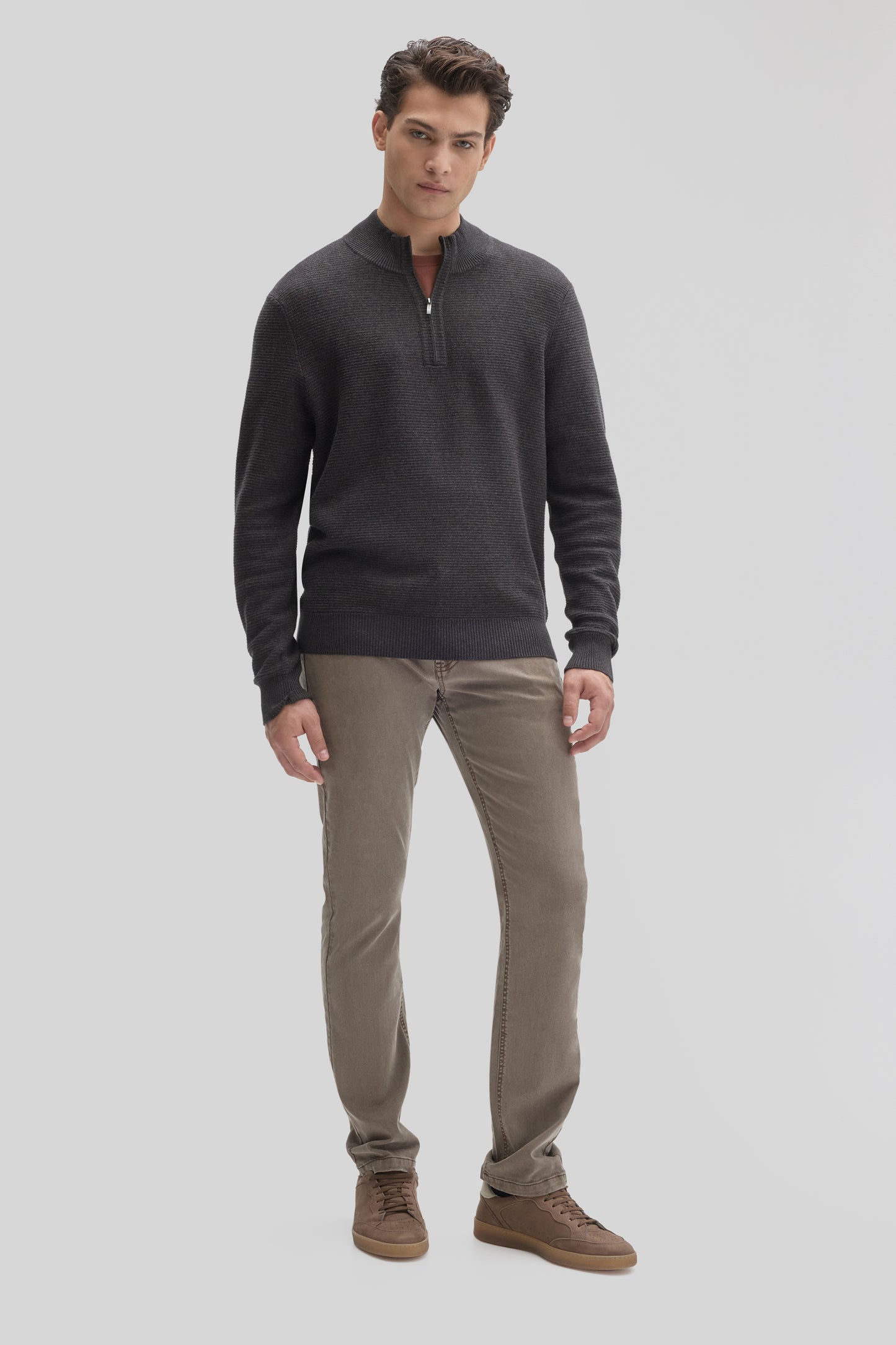 Gonzalo Quarter Zip Sweater