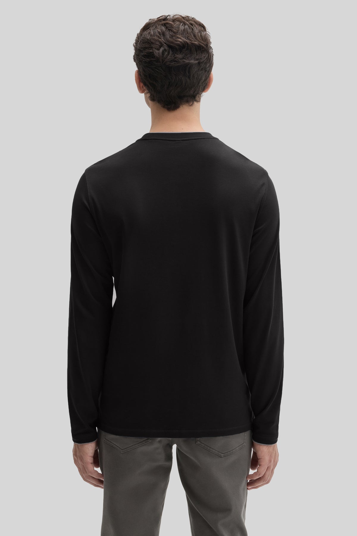 The Barakett Double Neck Long Sleeve Tee