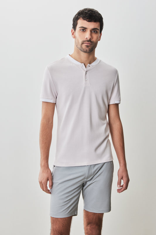 Tessio Baseball Collar Henley