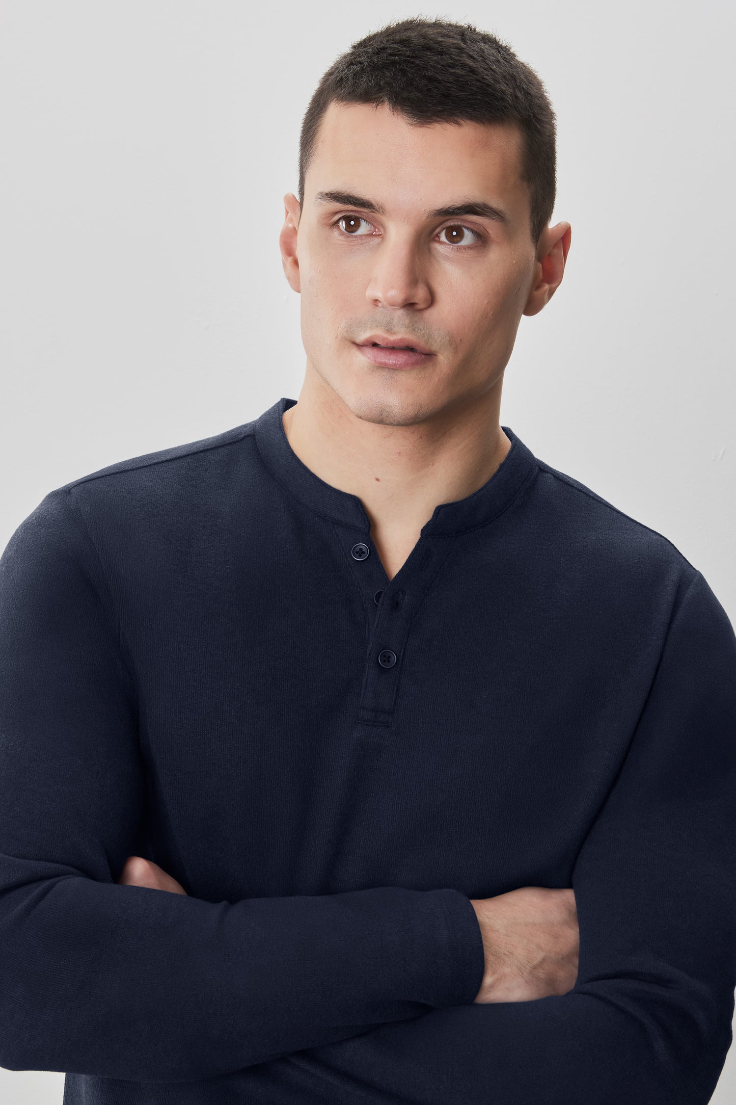 Alec Long Sleeve Henley