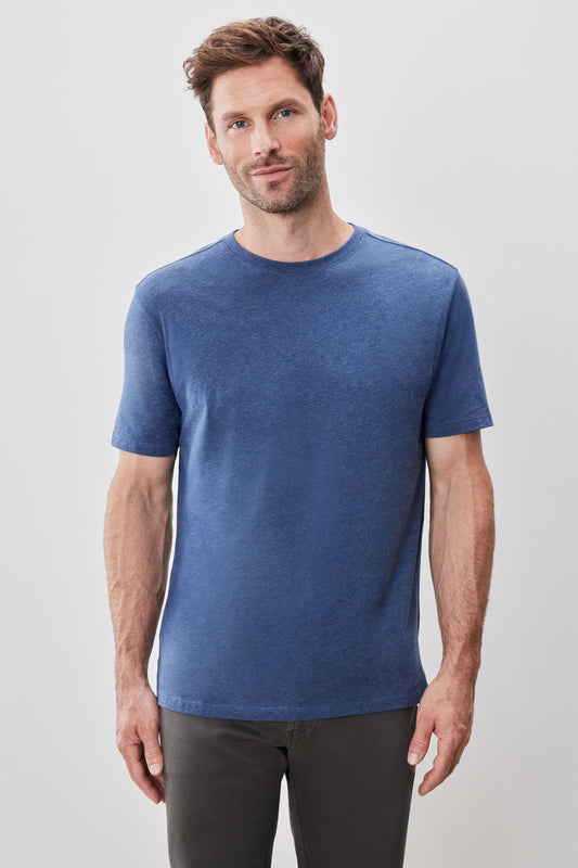 The Barakett Heathered Stretch Tee