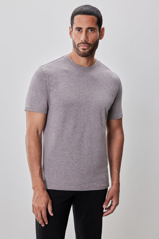 The Barakett Heathered Stretch Tee