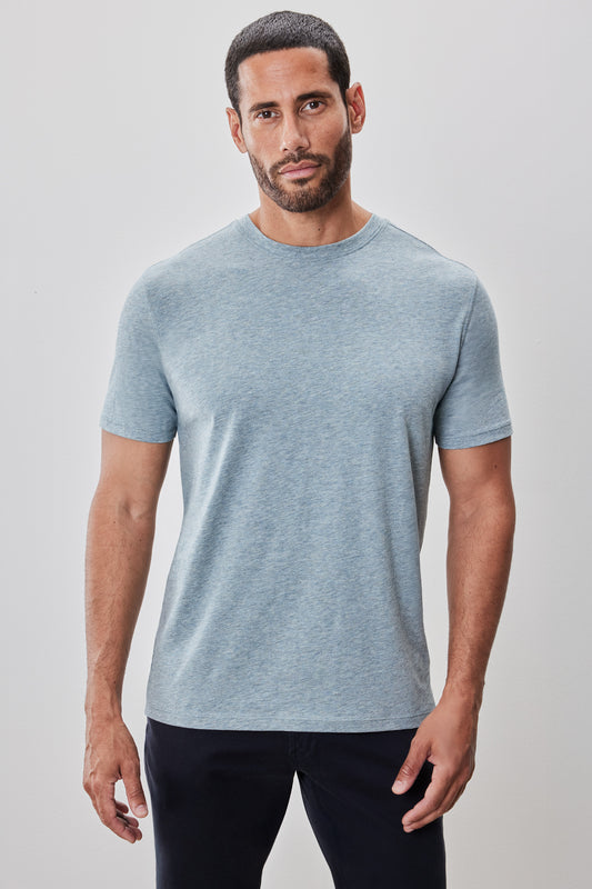 The Barakett Heathered Stretch Tee