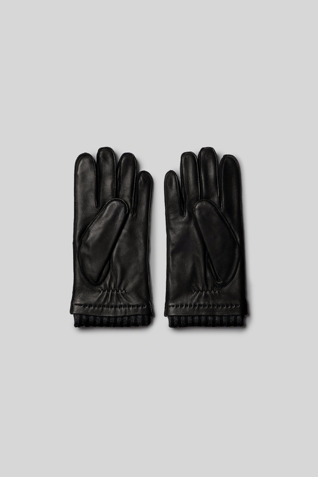 Nathan Leather Glove with Cashmere Cuff