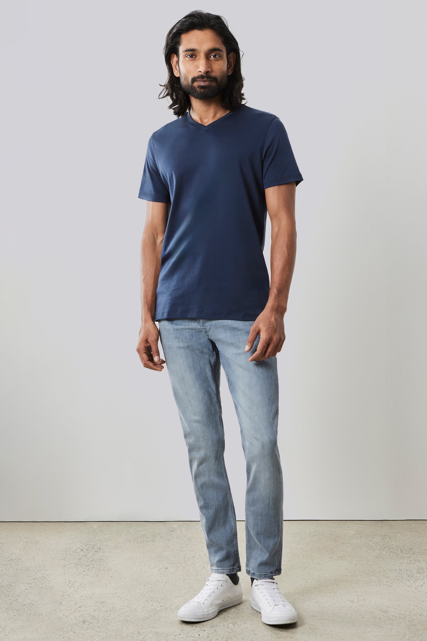 The Barakett V Tee - Blue Night | Robert Barakett