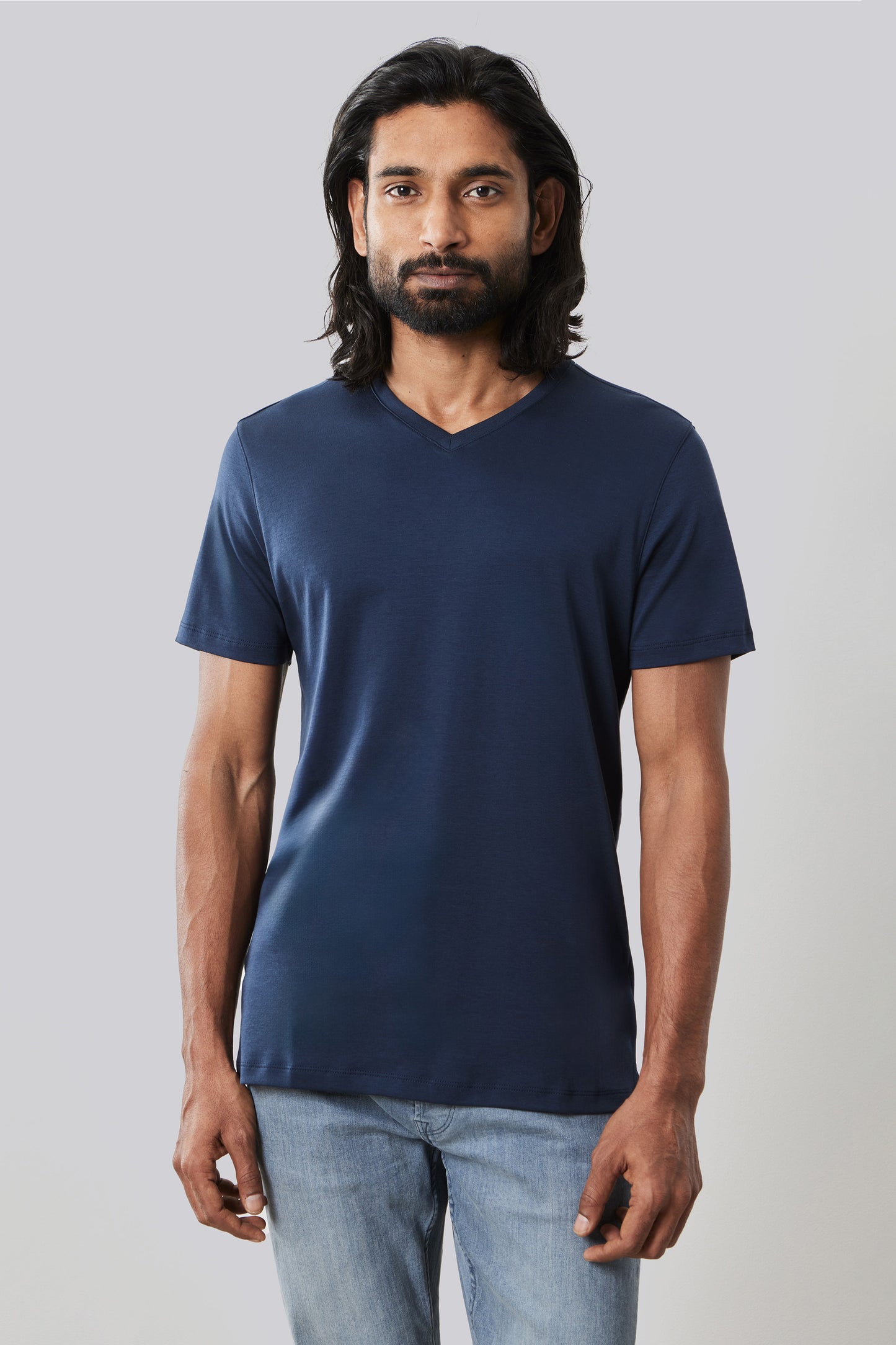 The Barakett V Tee - Blue Night | Robert Barakett