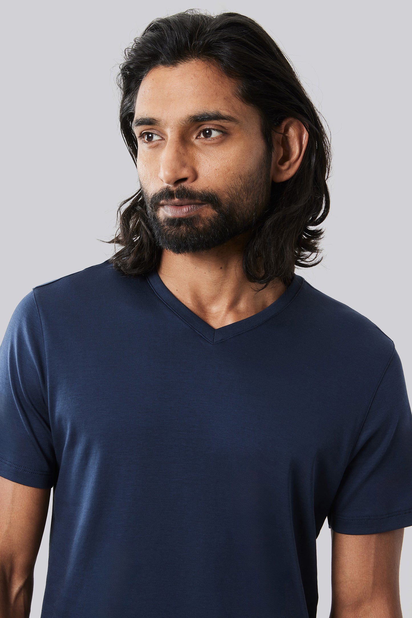 The Barakett V Tee - Blue Night | Robert Barakett