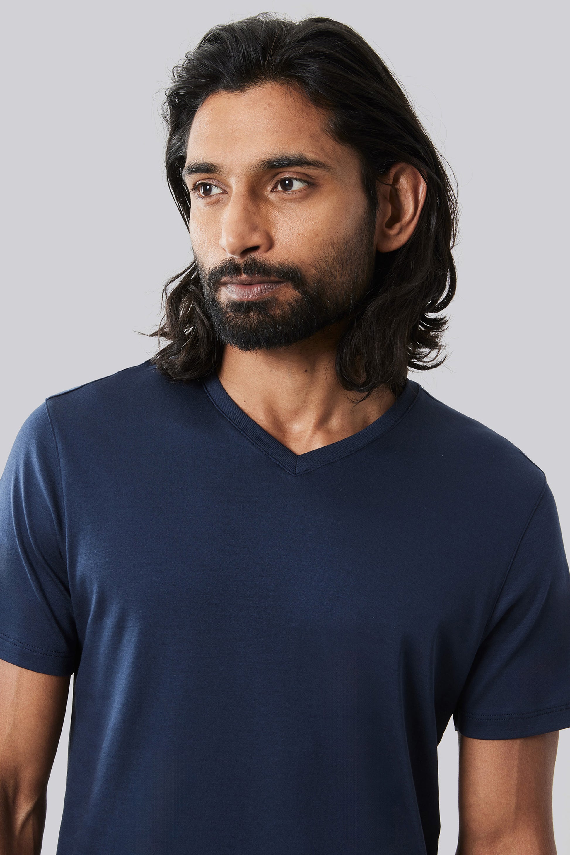 The Barakett V Tee - Blue Night | Robert Barakett