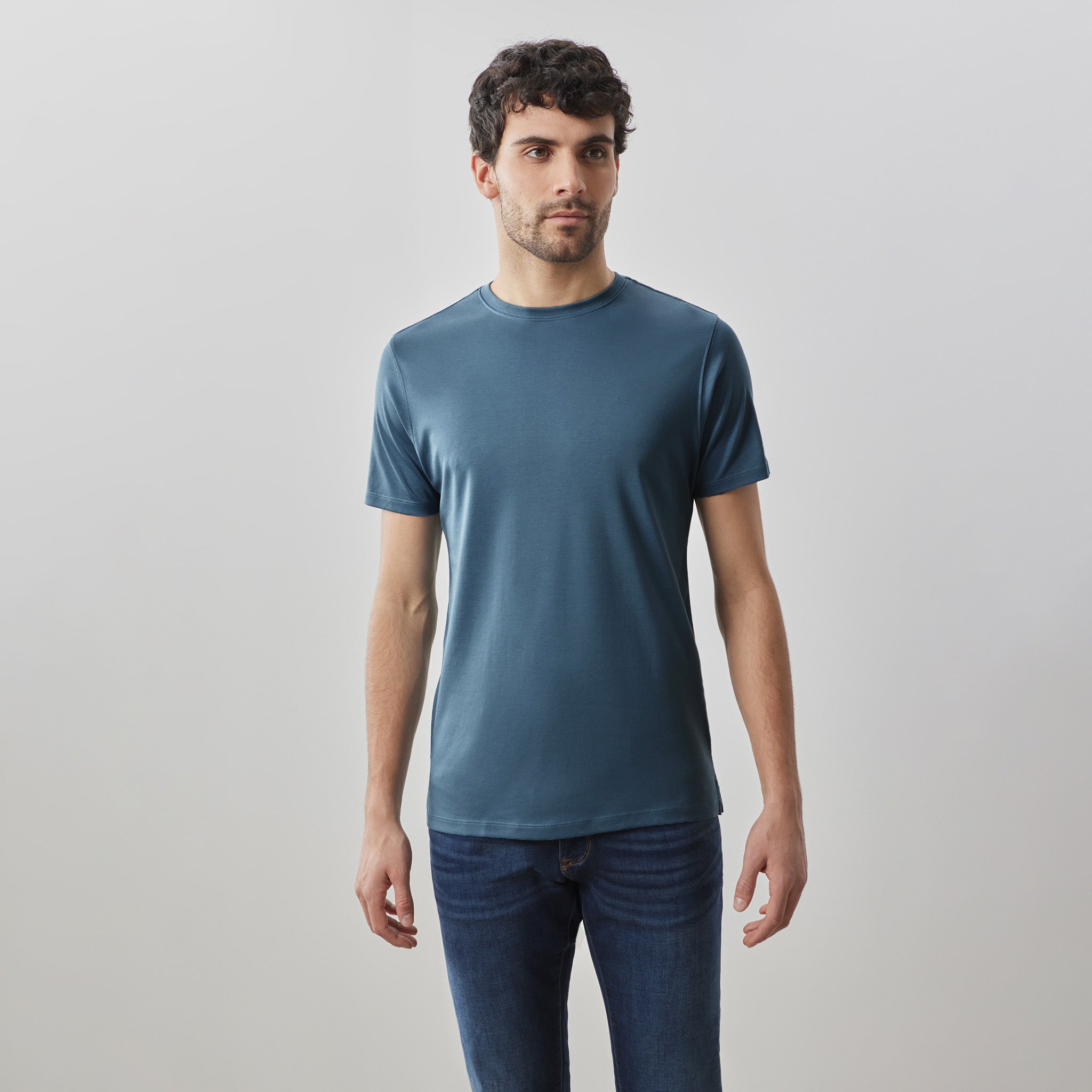 Robert Barakett The Barakett Tee In Orion Blue