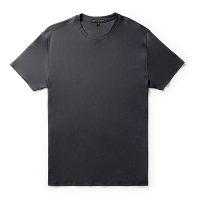 Men\'s Pima T-Shirt - Robert Cannon Barakett Charcoal in Cotton