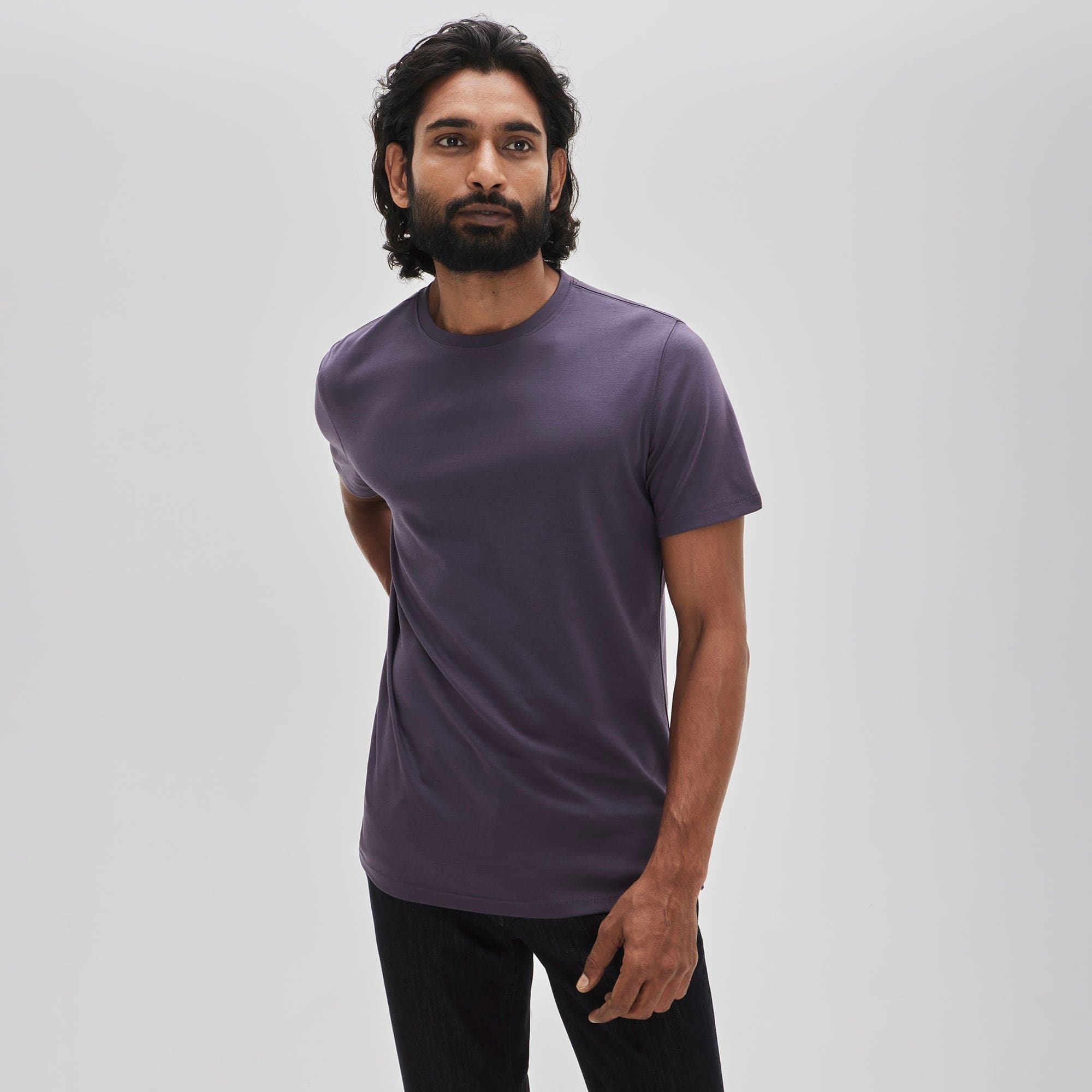 Robert Barakett The Barakett Tee In Winter Purple