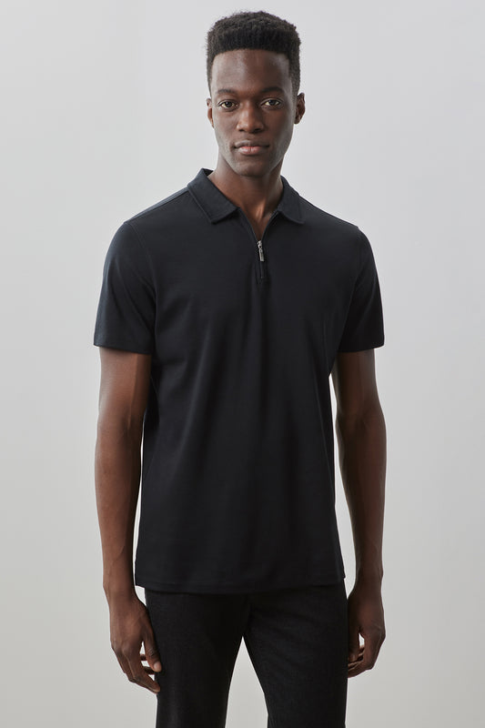 The Barakett Zip Polo