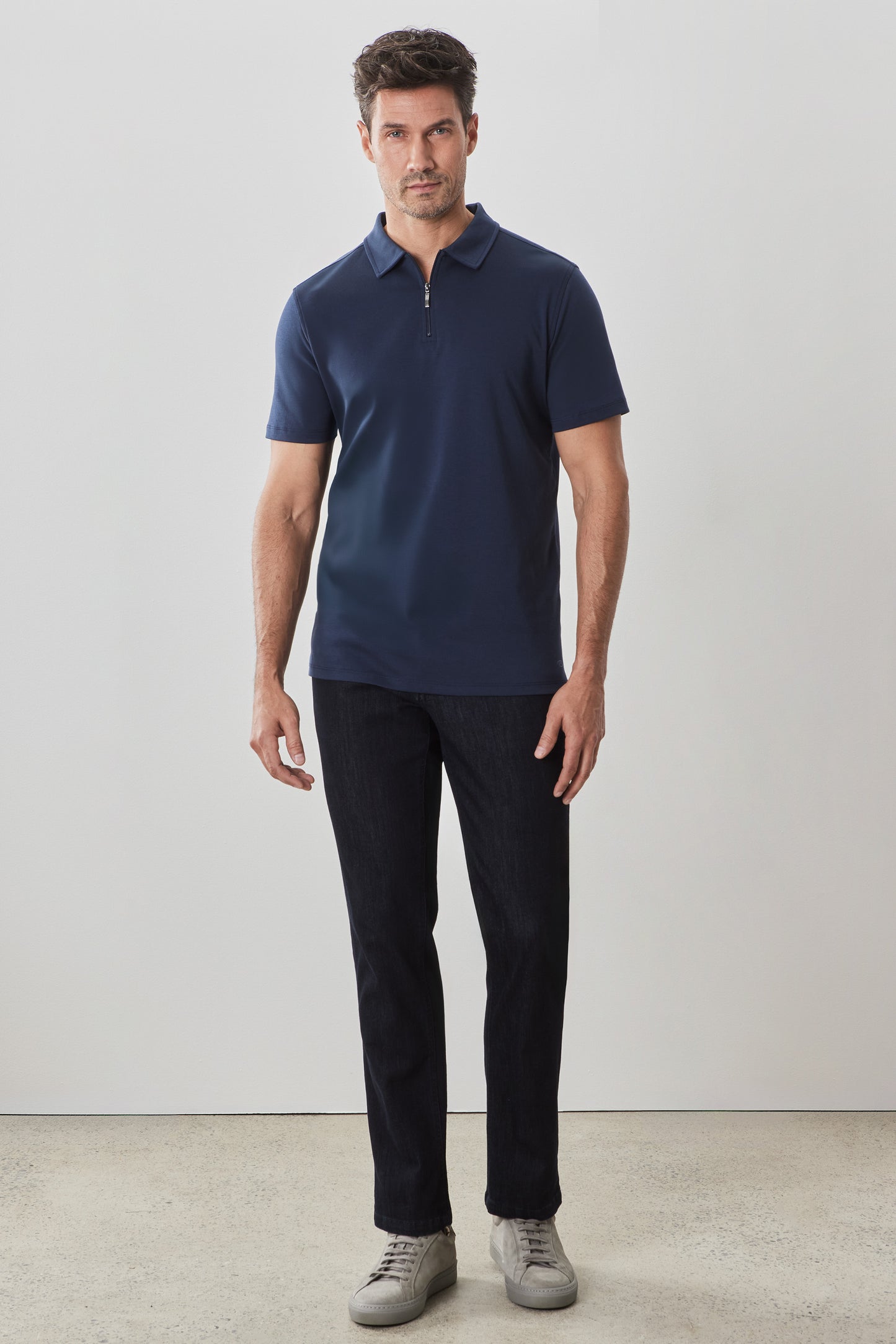 The Barakett Zip Polo