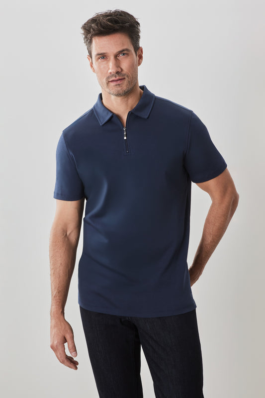 The Barakett Zip Polo