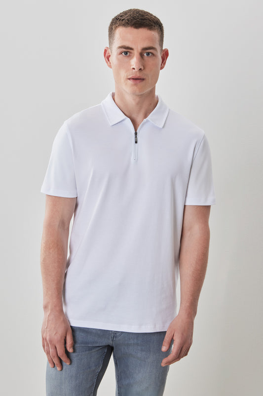 The Barakett Zip Polo