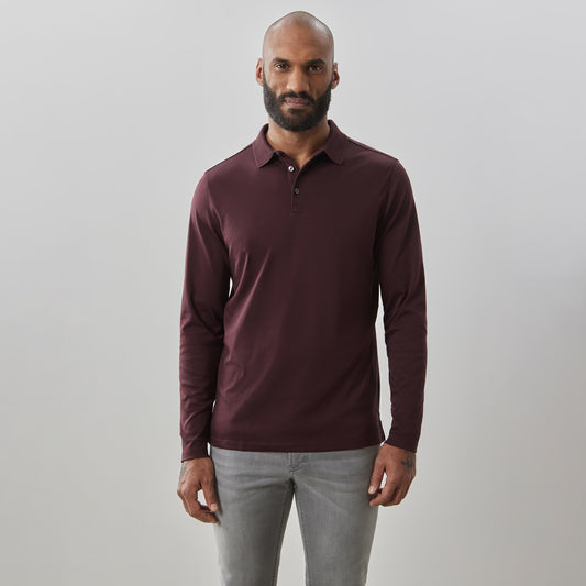 THE BARAKETT LONG-SLEEVE POLO