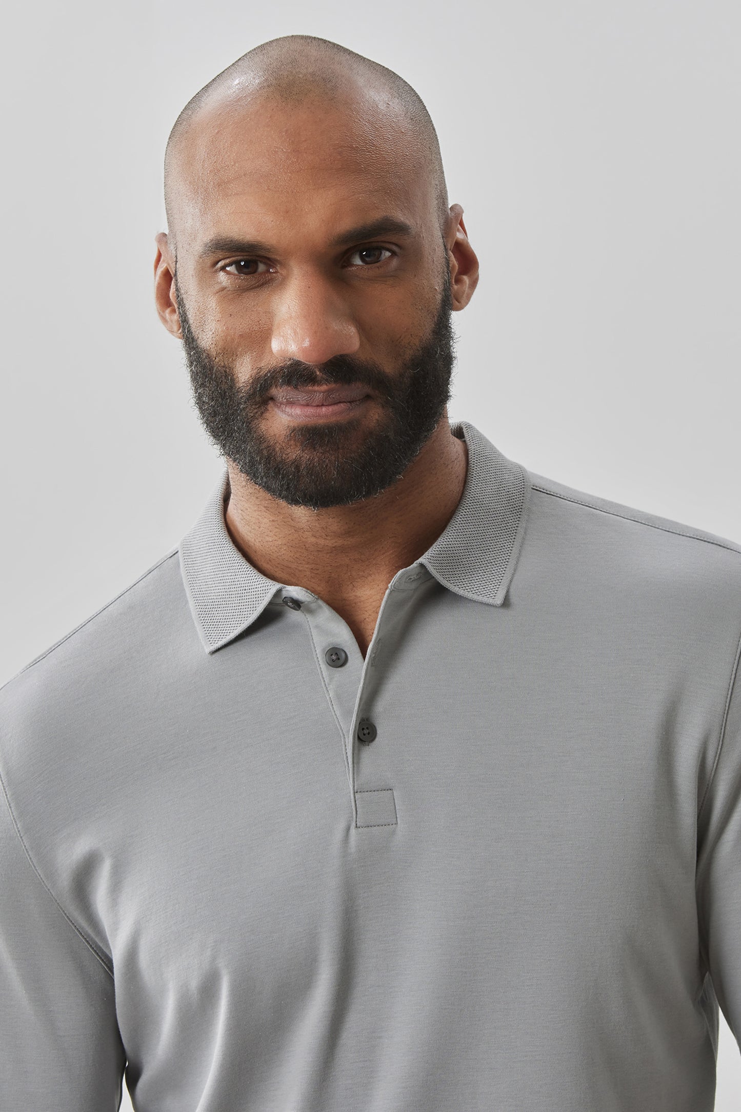 The Barakett Long-Sleeve Polo