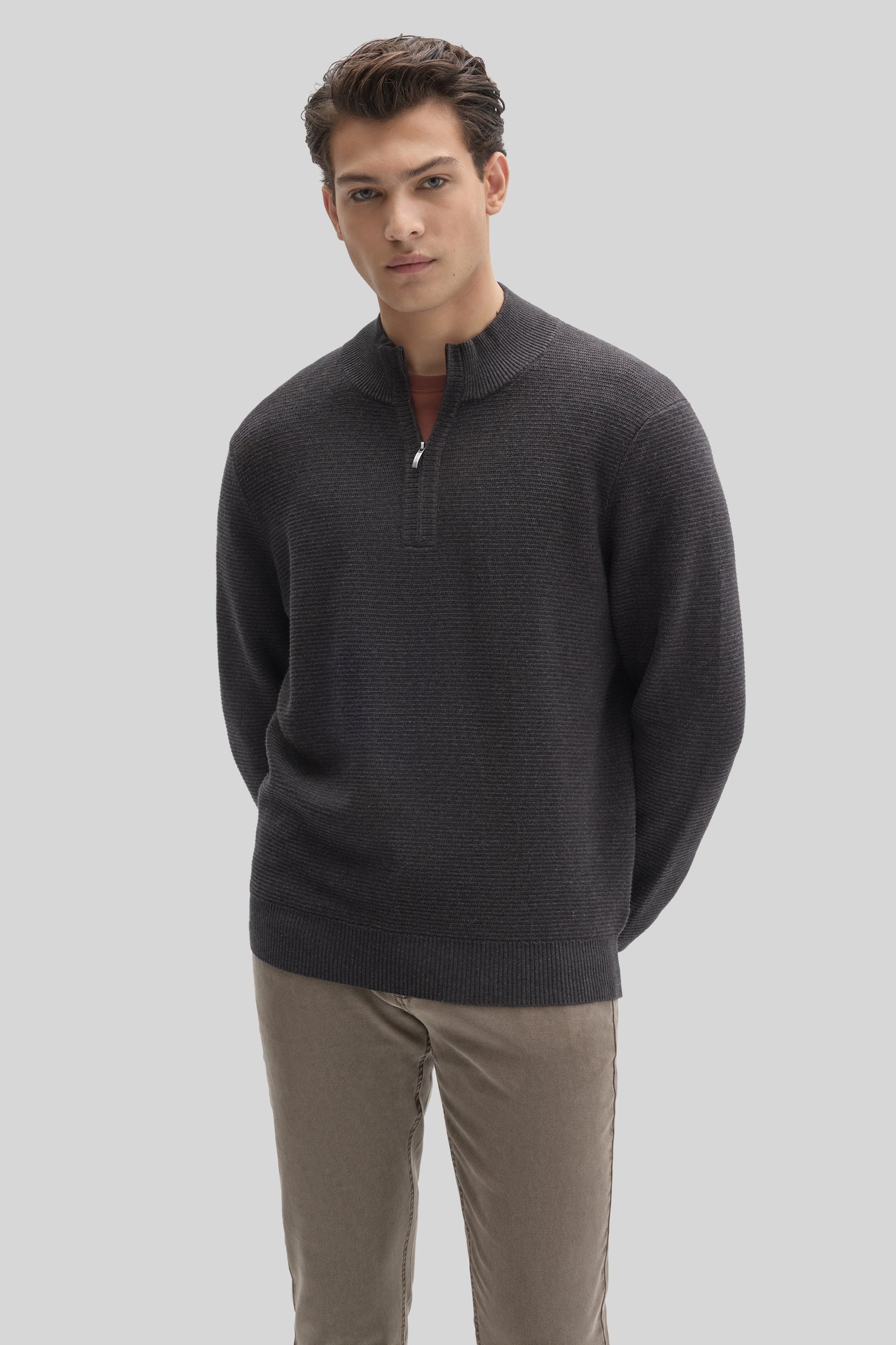 Gonzalo Quarter Zip Sweater