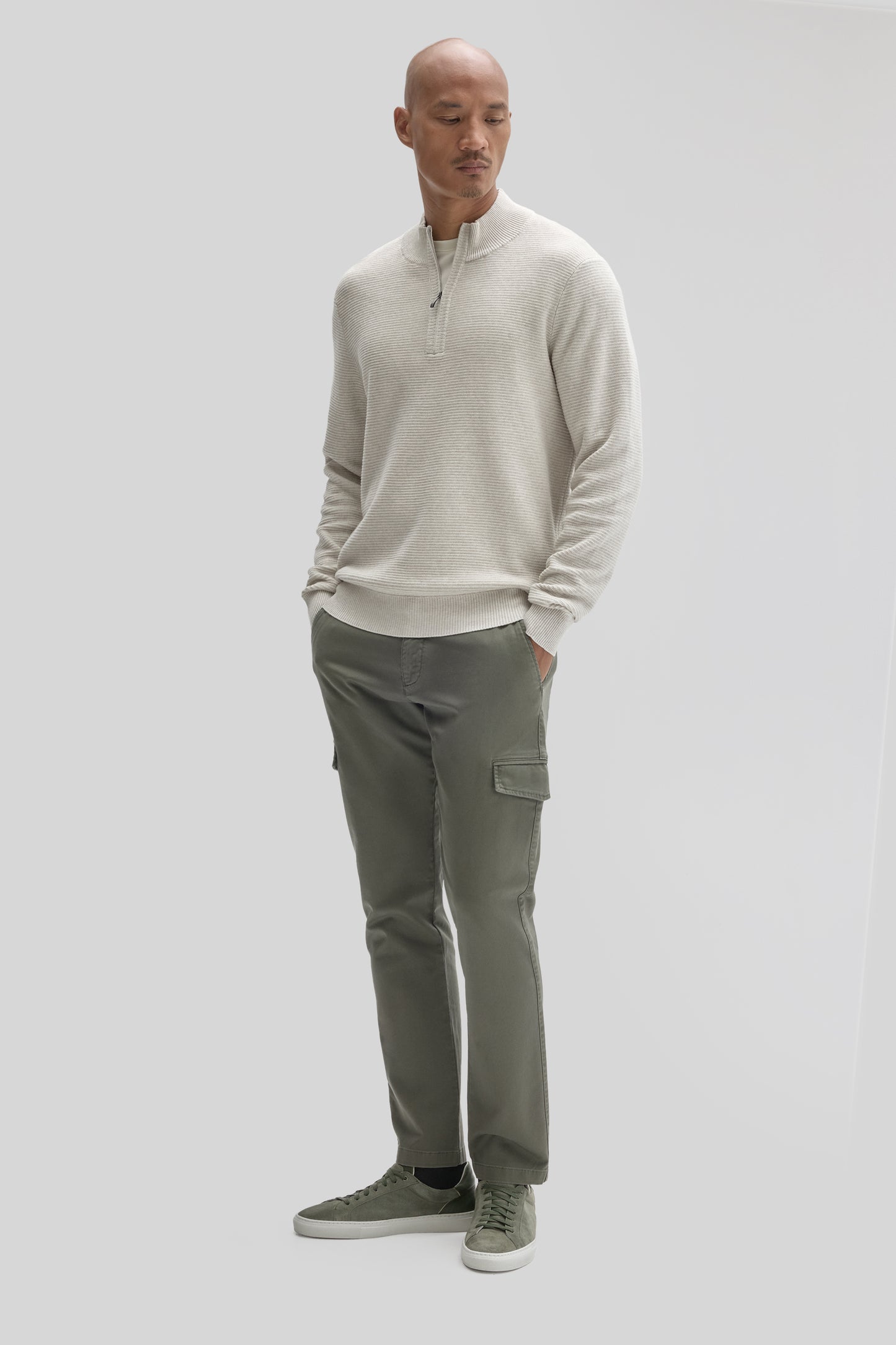 Gonzalo Quarter Zip Sweater