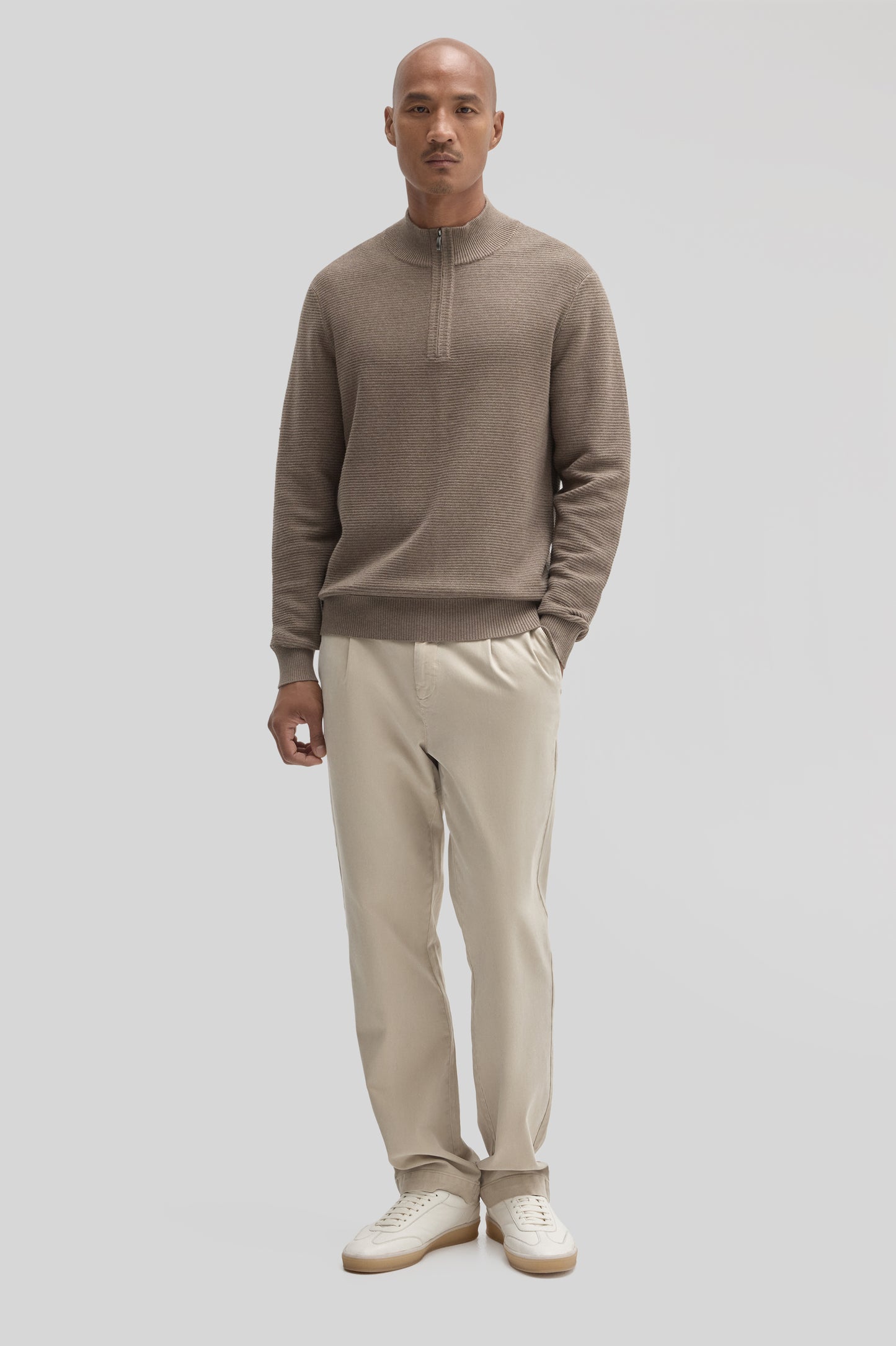 Gonzalo Quarter Zip Sweater