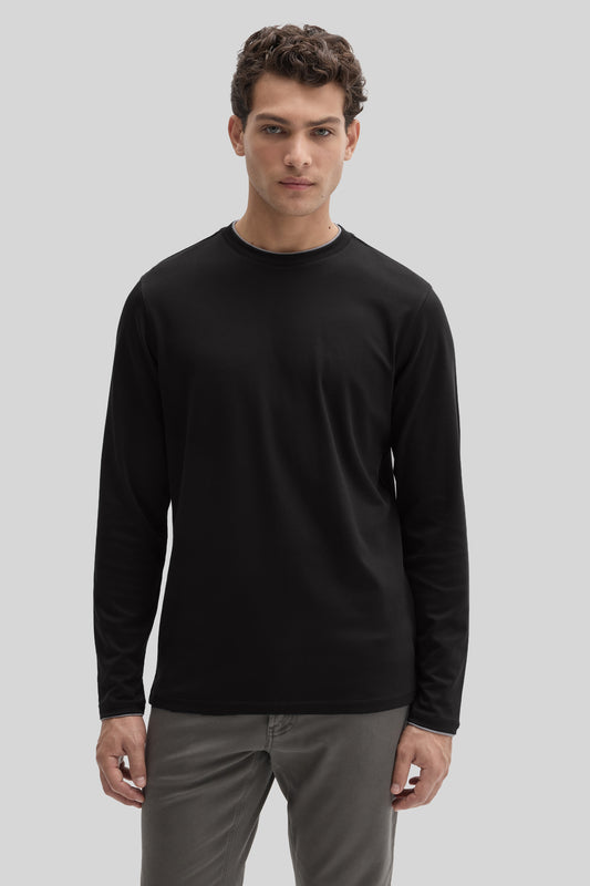 The Barakett Double Neck Long Sleeve Tee