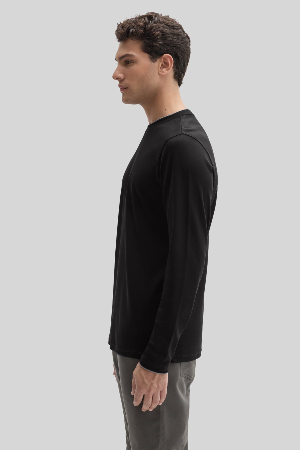 The Barakett Double Neck Long Sleeve Tee
