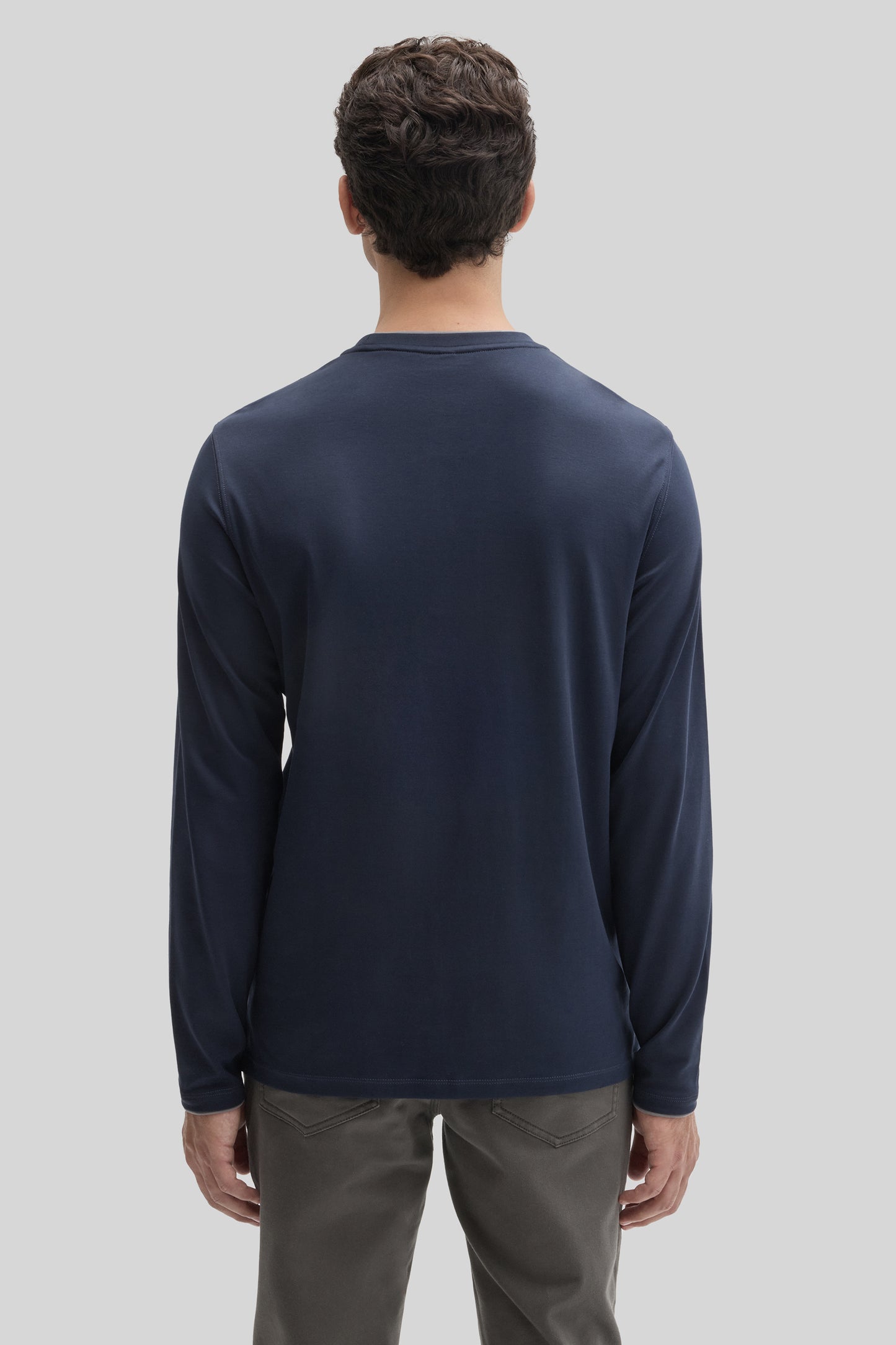 The Barakett Double Neck Long Sleeve Tee