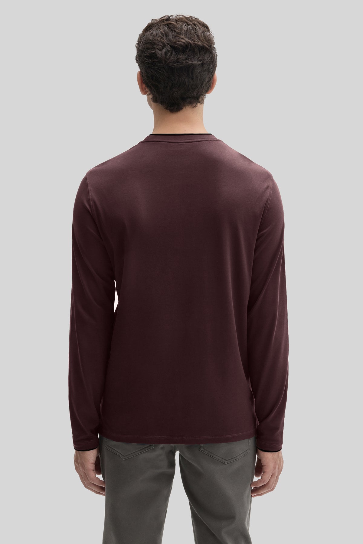 The Barakett Double Neck Long Sleeve Tee