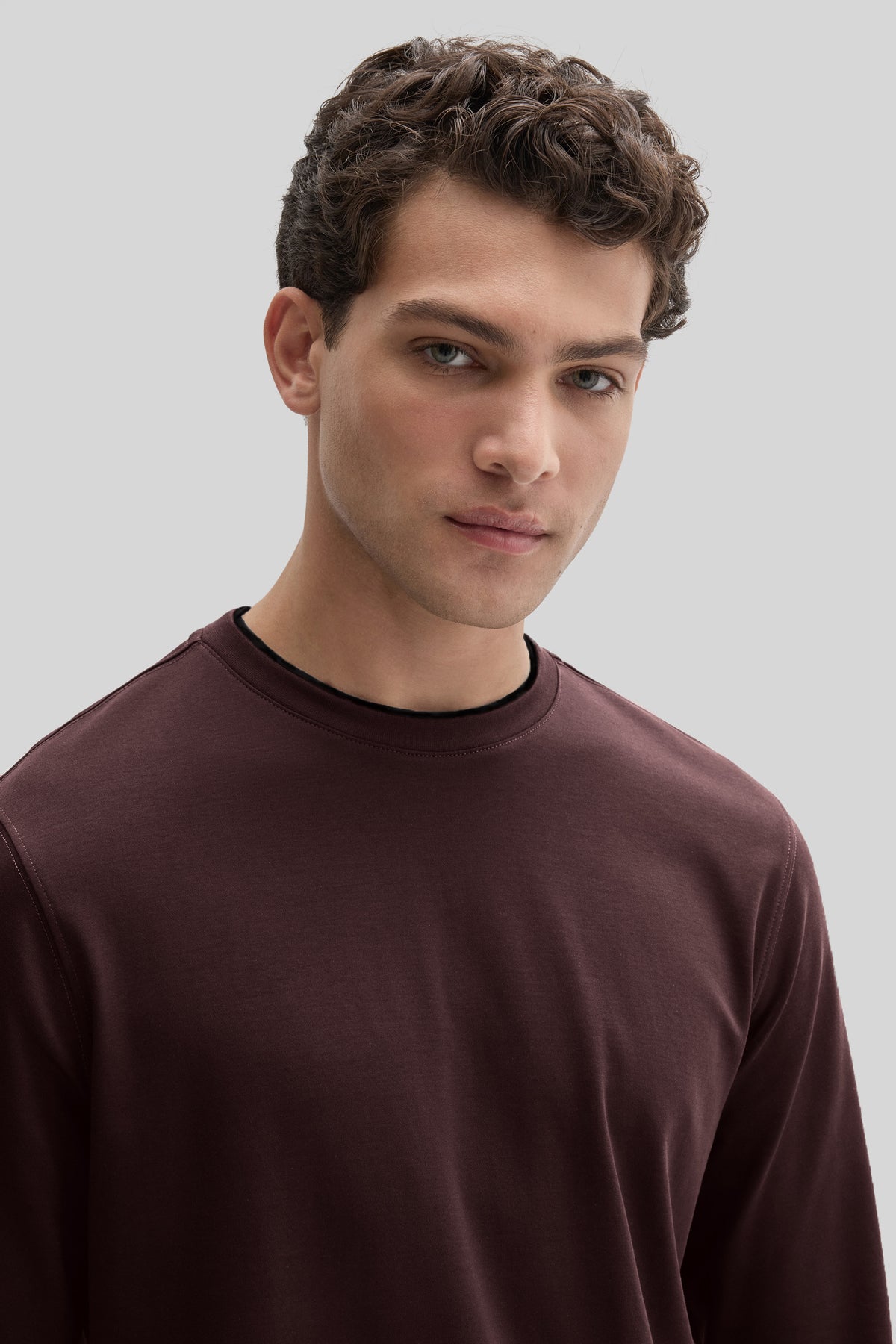 The Barakett Double Neck Long Sleeve Tee