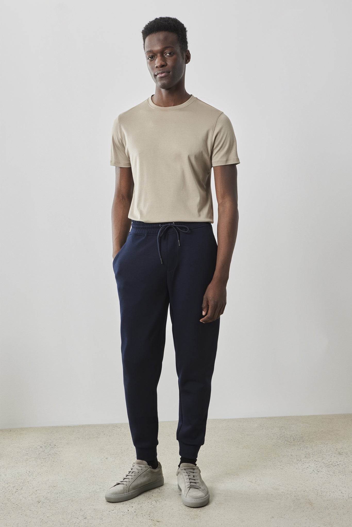 Robert Barakett Brixton Jogger Pant In Navy
