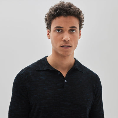 Ryde Long-Sleeve Polo Sweater