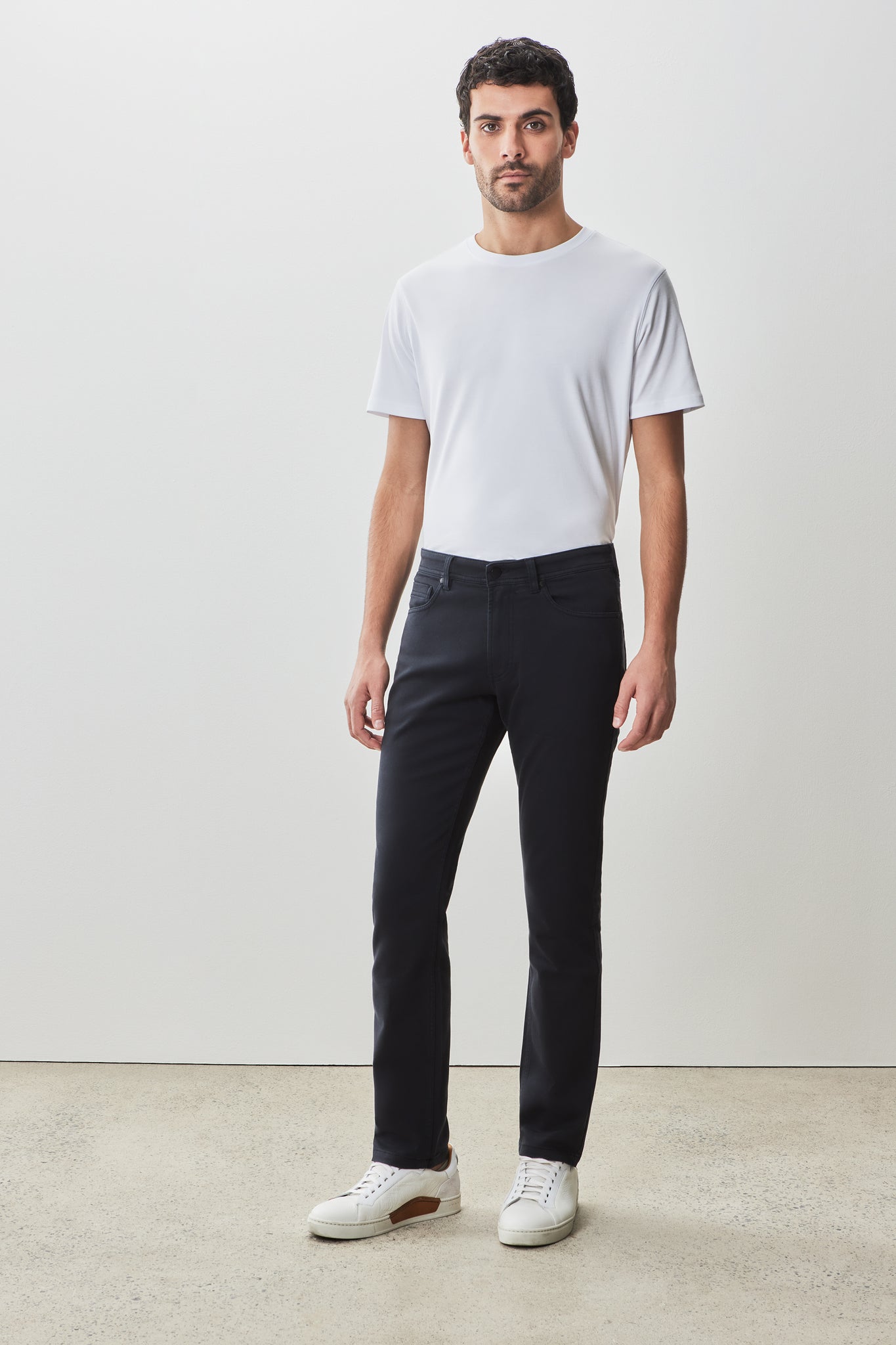 Robert Barakett Linear 5 Pocket Pant In Midnight