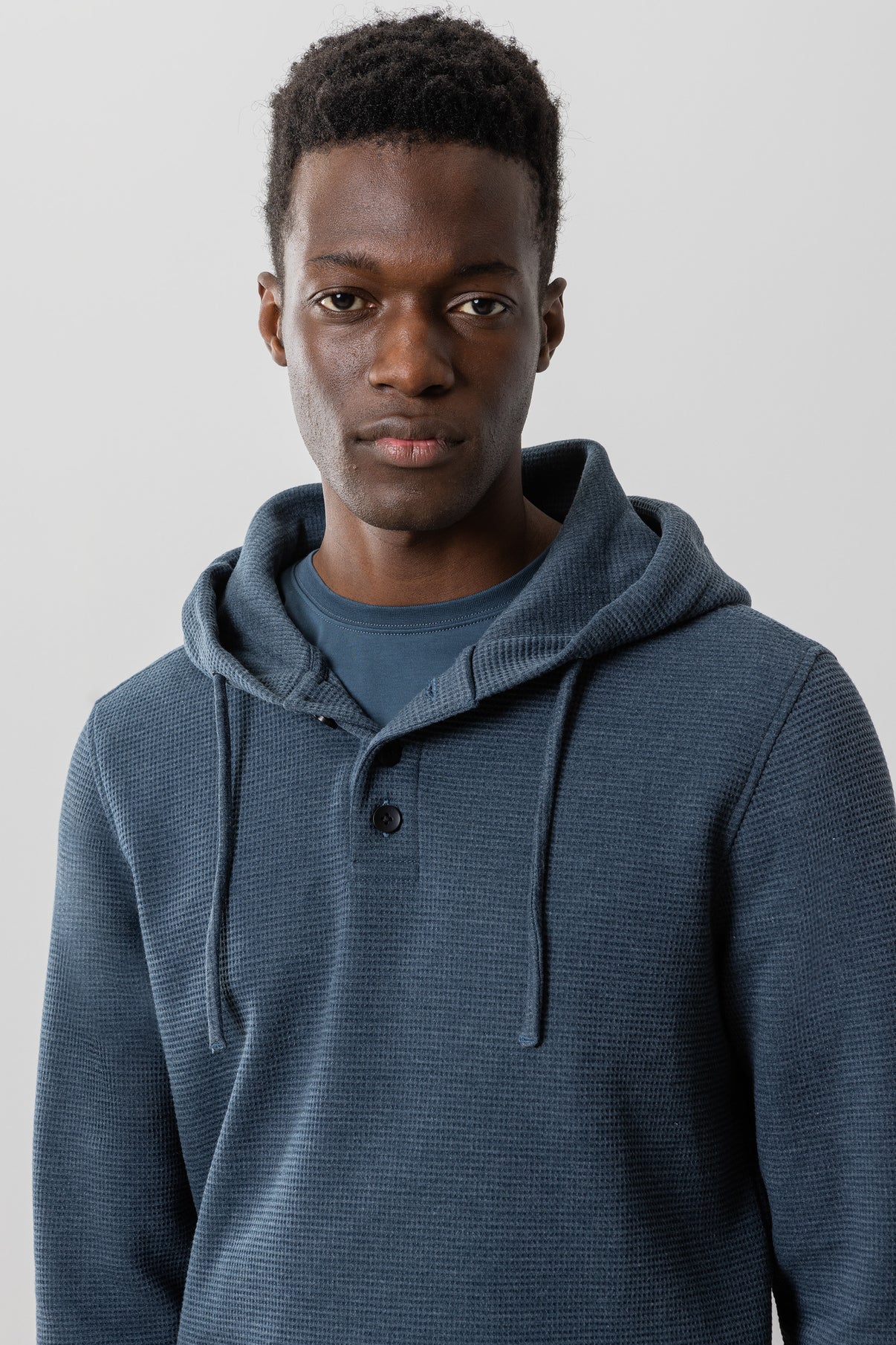 Grenfell Long Sleeve Hoodie - Dark Teal | Robert Barakett