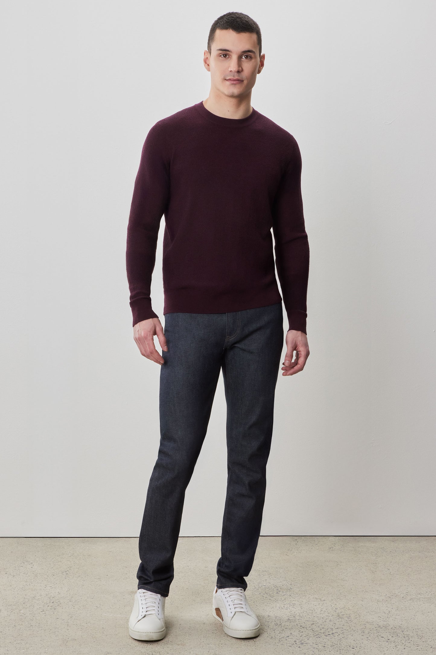 Watertown Long-Sleeve Crew Neck Sweater