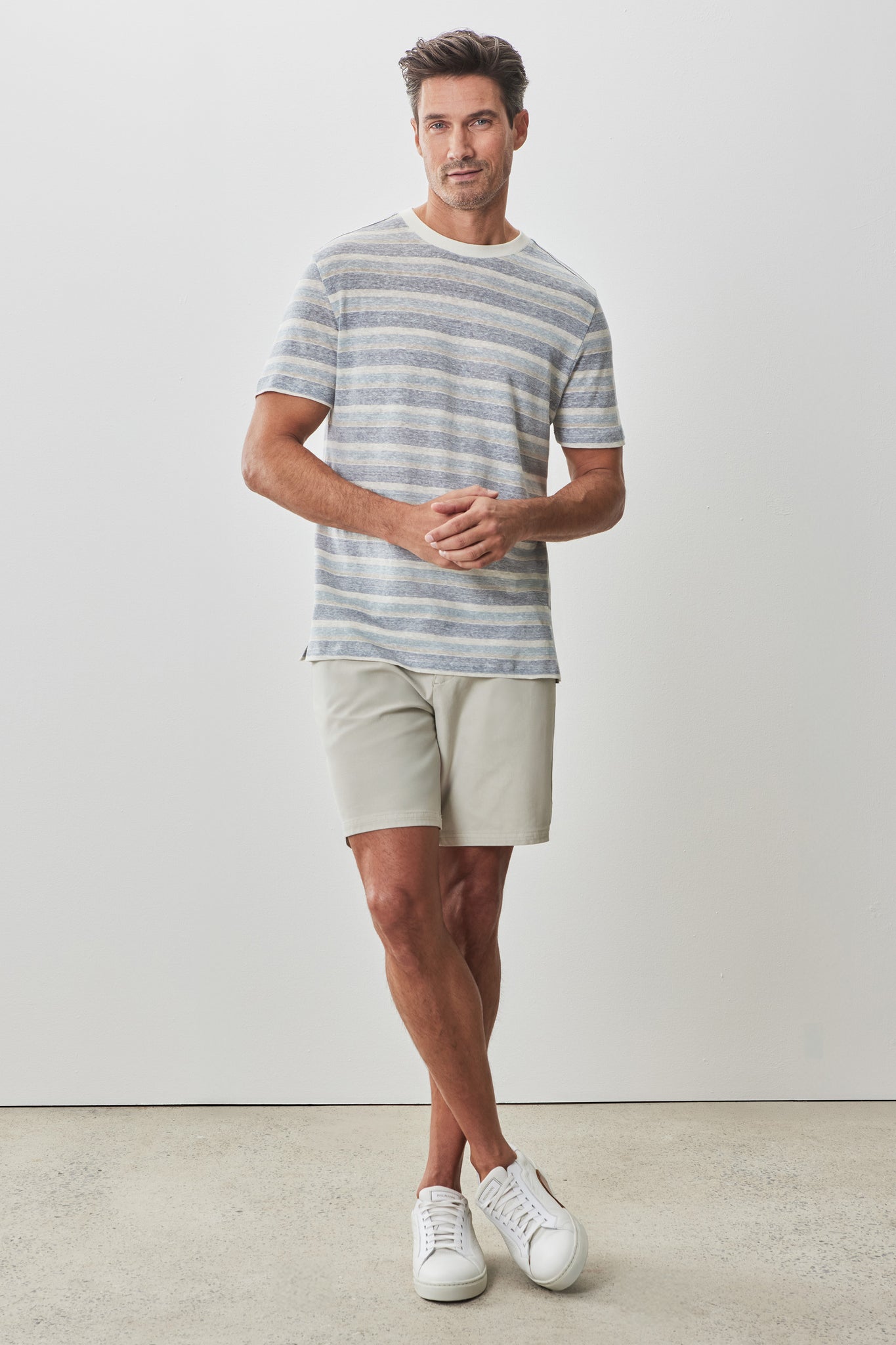 Robert Barakett Masino Tee In Blue