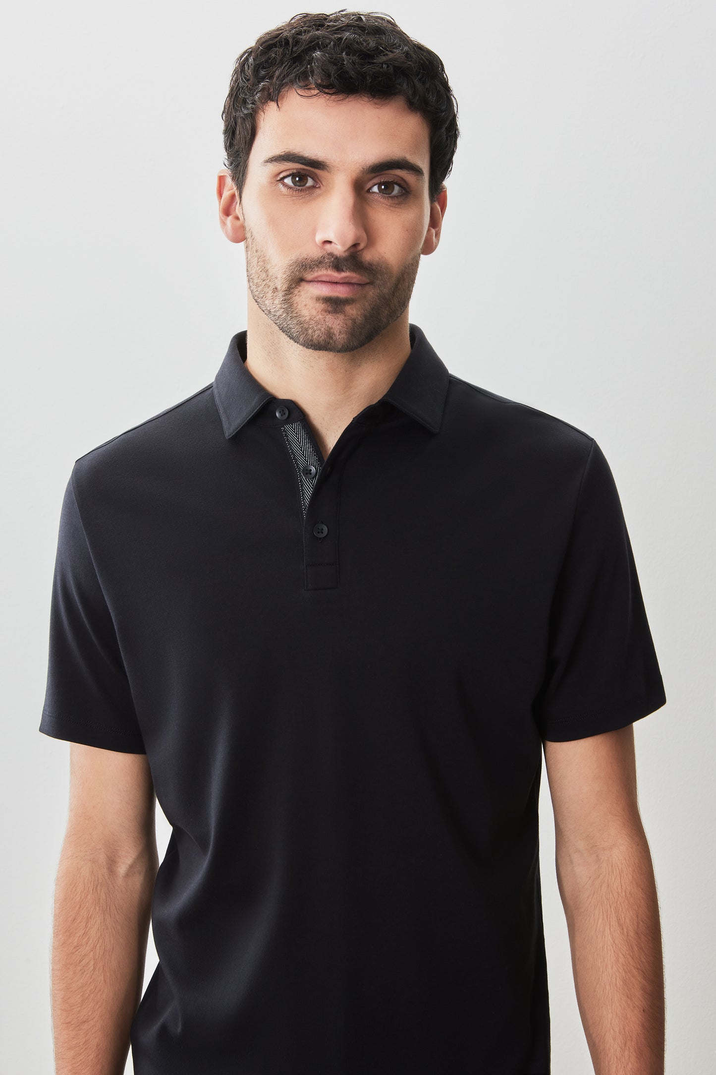 The Barakett Herringbone Polo