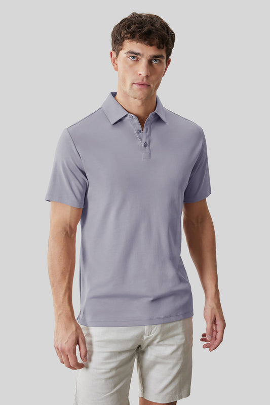 The Barakett Herringbone Polo