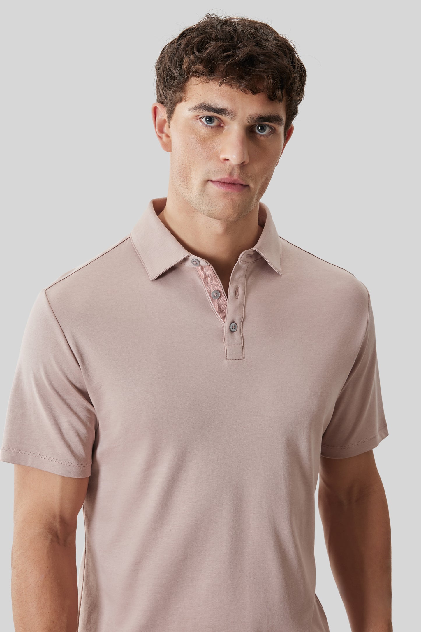 The Barakett Herringbone Polo