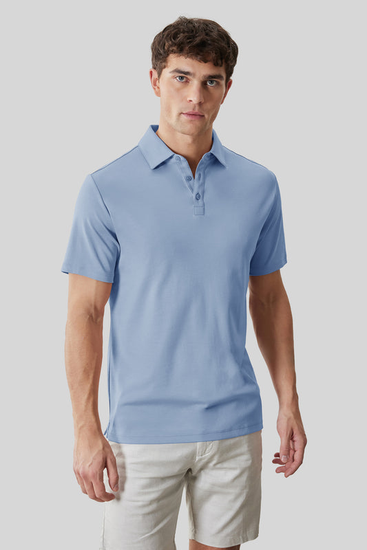 The Barakett Herringbone Polo