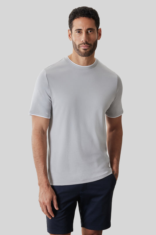 The Barakett Tee with Collar Insert
