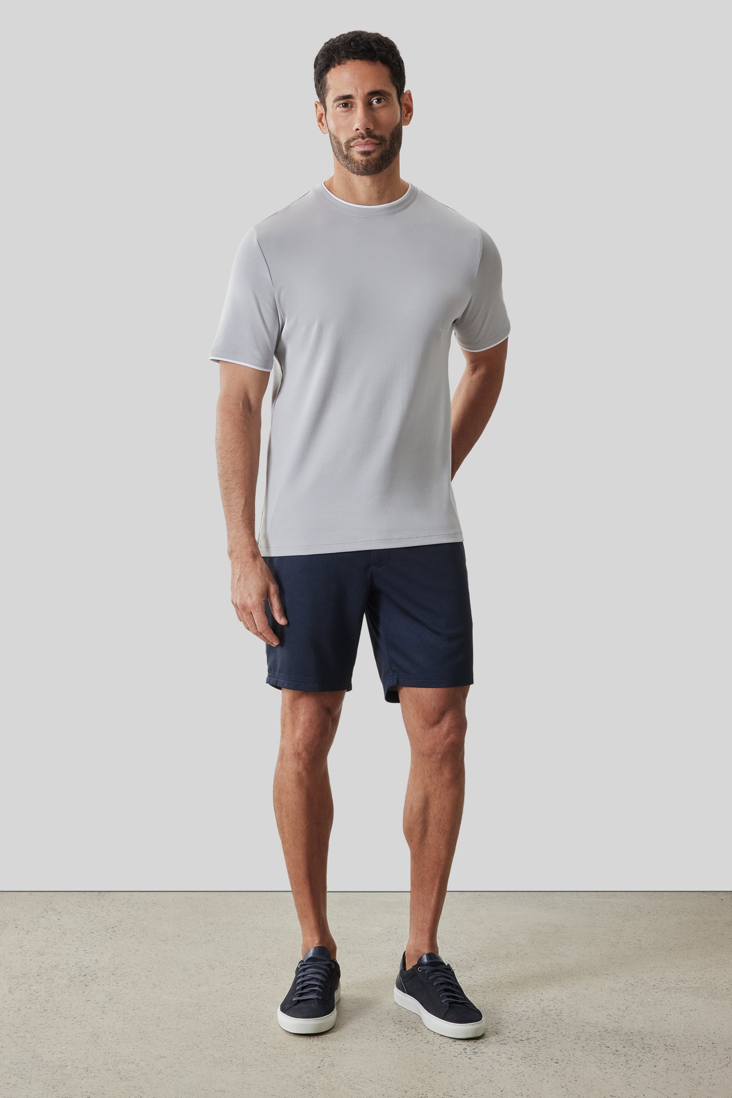 The Barakett Tee with Collar Insert