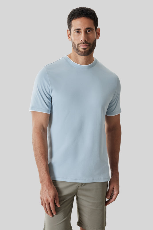 The Barakett Tee with Collar Insert