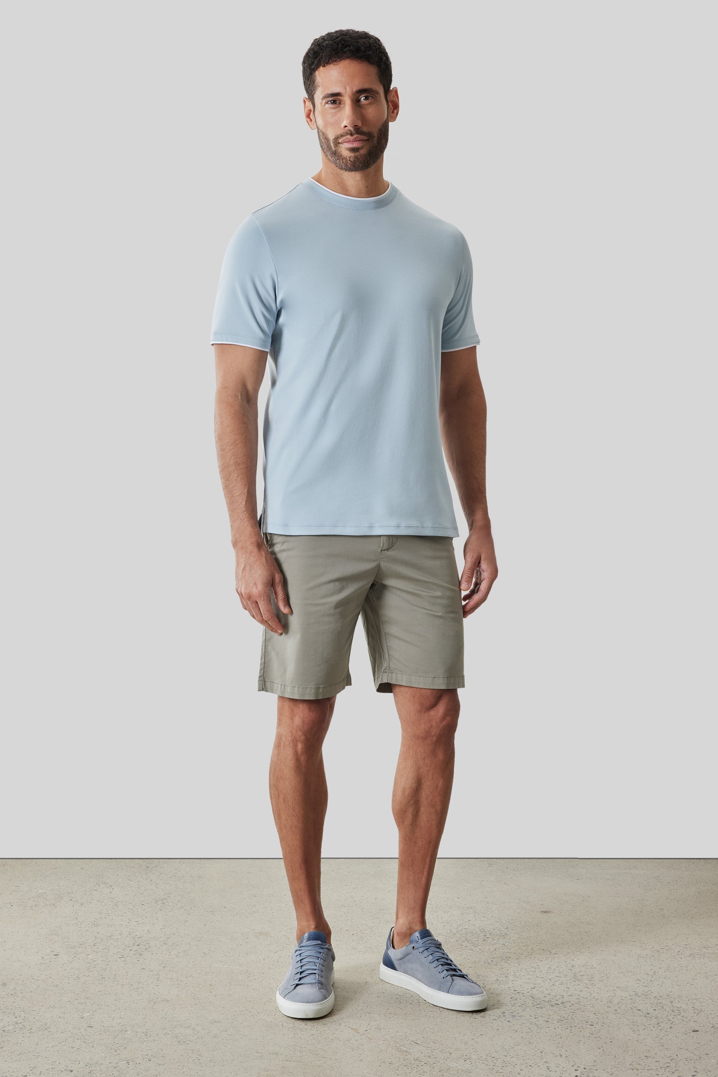 The Barakett Tee with Collar Insert