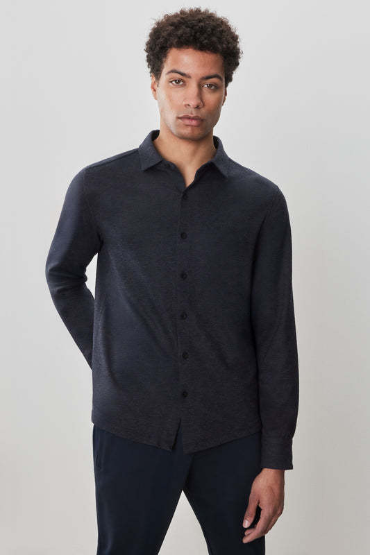 Alonzo Long Sleeve Knit Shirt