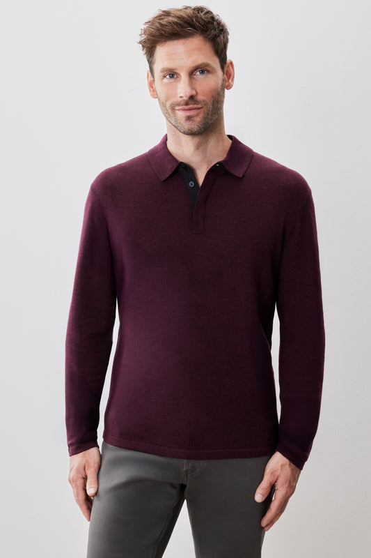 Thomas Long Sleeve Sweater Polo