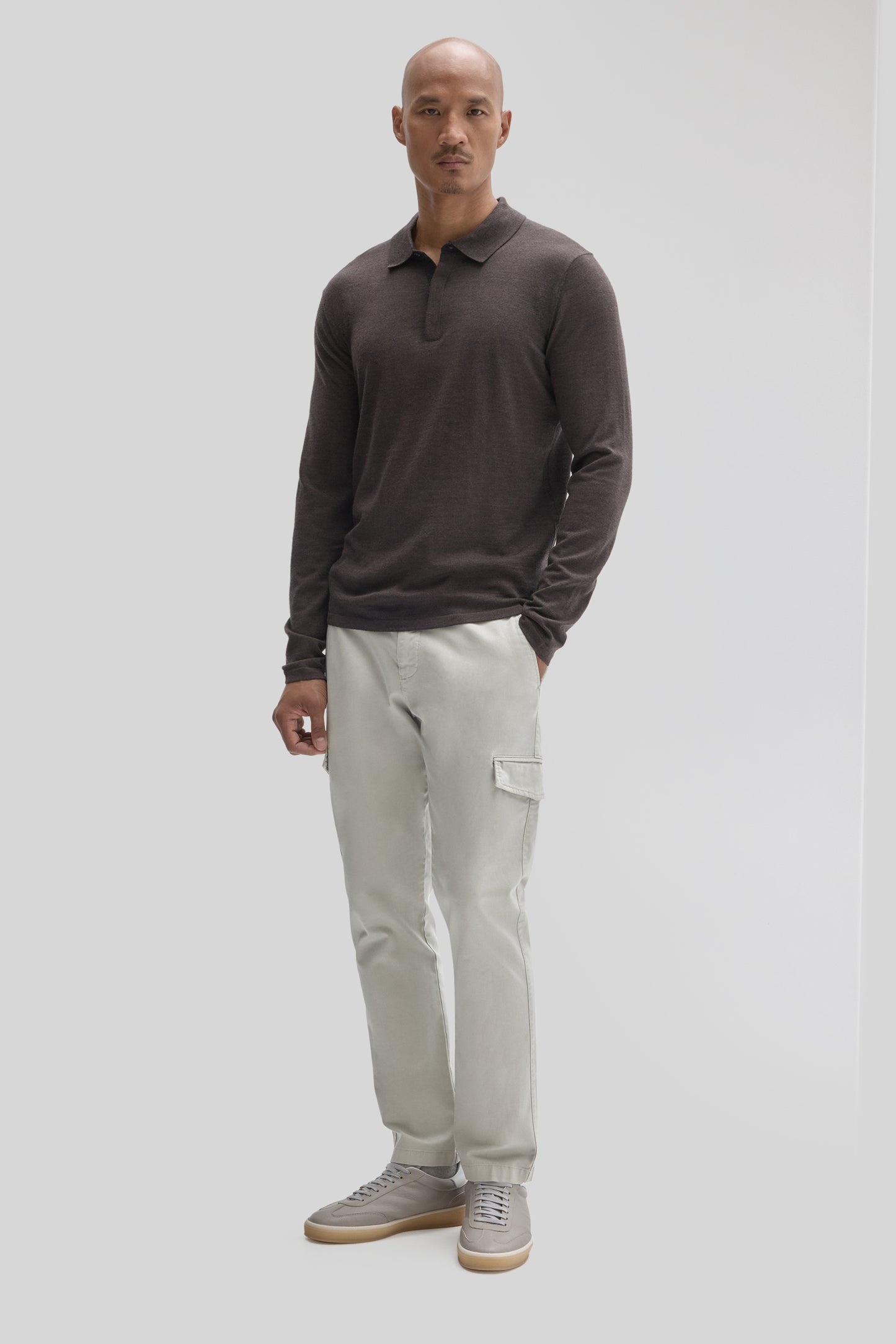Thomas Long Sleeve Sweater Polo