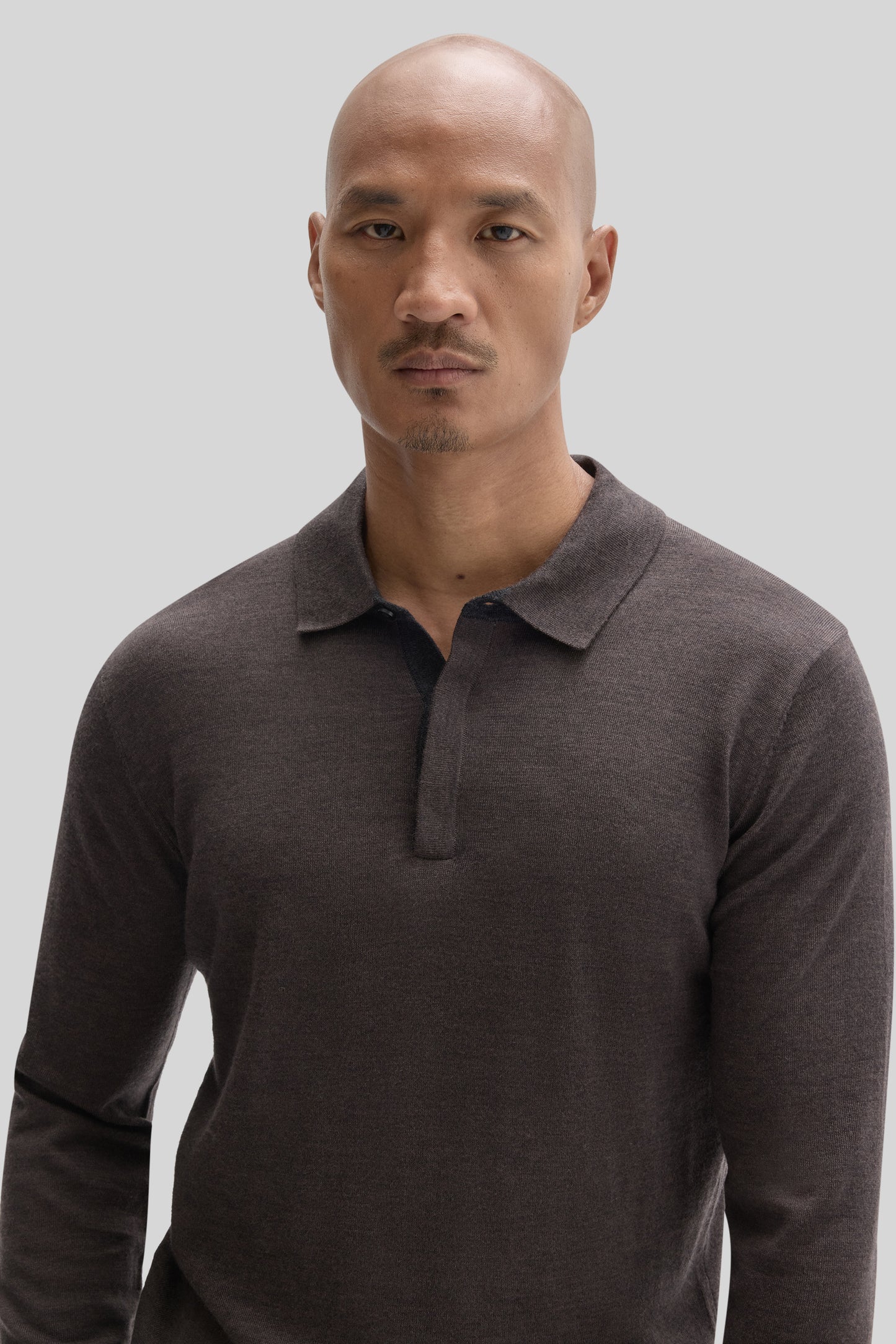Thomas Long Sleeve Sweater Polo
